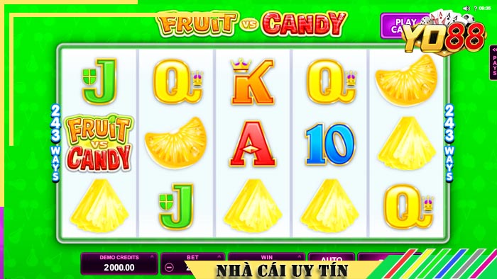 Một số lưu ý để trúng thưởng slot game Candy Fruit